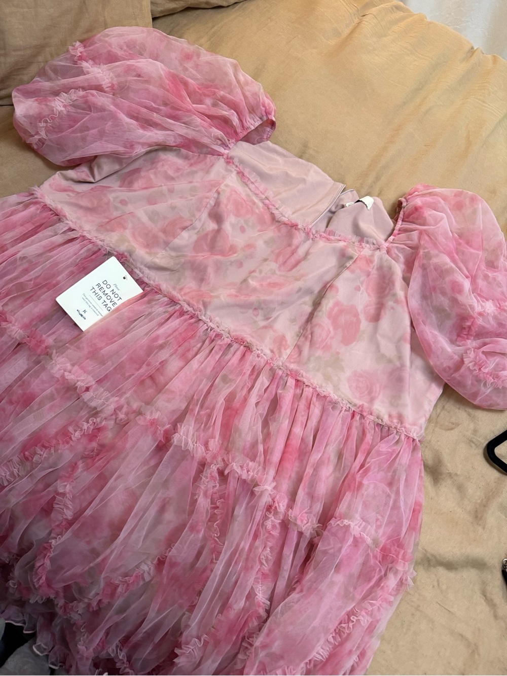 NEW Jessakae Jewel lace pink twirly dress - Picture 11 of 15